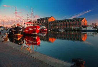 Hafenhotel Meereszeiten has Balcony rooms