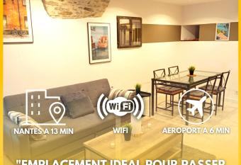 Escale - Maison - Nantes a  roport has Balcony rooms