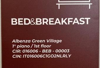 ALBENZA GREEN VILLAGE bed and breakfast allows 18 year olds to book a room