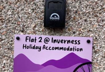 Flat 2 at Inverness City has Balcony rooms