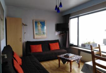 Roof Studio with Large Sun Terrace in Middelkerke has Balcony rooms