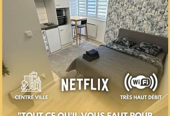 Studio proche du centre-ville has Balcony rooms