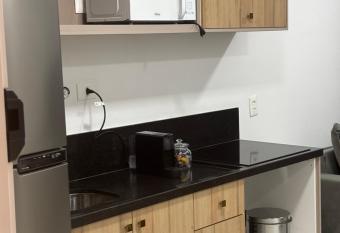 Studio 1708 Bosque Maia has rooms with a private hot tub