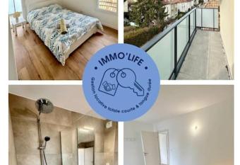 Duplex Cosy 6 personnes au coeur de Mulhouse has Smoking rooms