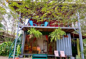 organic farm tiny house near the beach has Balcony rooms