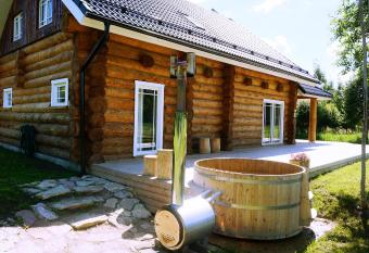 Humala Holiday Home has rooms with a private hot tub