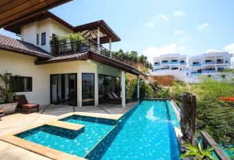 4 Bedroom Sea View Villa-Tongson Bay SDV262-By Samui Dream Villas has Balcony rooms