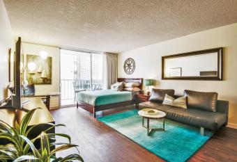 Waikiki Place Studios at The Marine Surf Waikiki has Balcony rooms