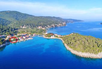 Apartments by the sea Prizba, Korcula - 4484 has Balcony rooms