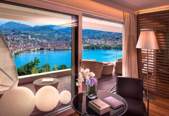 The View Lugano has Balcony rooms