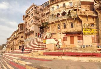 Hotel Sita Palace On Heritage Ghats Of Benaras has Balcony rooms