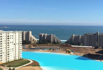 Departamento Vista al Mar, Laguna Bahia, Algarrobo 1808M has Balcony rooms