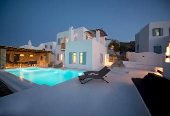 Brilliant Villa Pearl near Ornos with private pool allows 18 year olds to book a room
