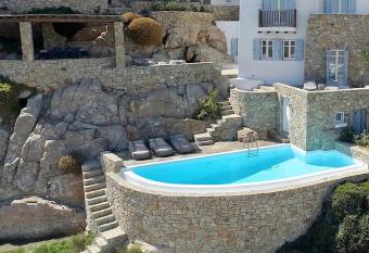 Villa Azurite with heated pool by Diles Villas allows 18 year olds to book a room