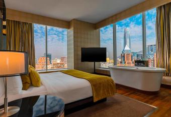 W Santiago has rooms with a private hot tub