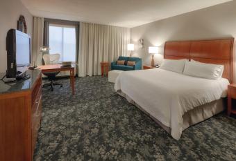 Hilton Garden Inn Cleveland/Twinsburg has rooms with a private hot tub