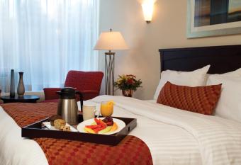 Fantasyland Hotel has rooms with a private hot tub