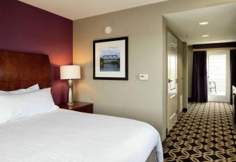 Hilton Garden Inn Auburn Riverwatch has rooms with a private hot tub