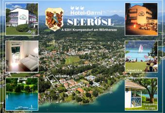 Hotel Garni Seer  sl am W  rthersee , K  rnten has Balcony rooms