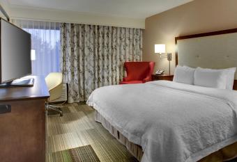 Hampton Inn Greenville/Woodruff Road has rooms with a private hot tub