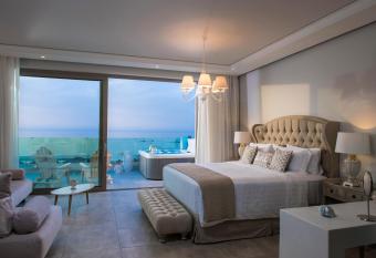 Drossia Palms Hotel and Nisos Beach Suites has Balcony rooms