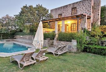 Authentic Bodrum Villa with Special Private Pool has Balcony rooms