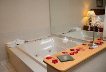 The Carlton Lodge has rooms with a private hot tub