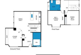 Blue Ice has rooms with a private hot tub