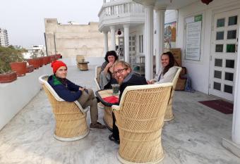 Jaipur Sundeck hostel has Balcony rooms