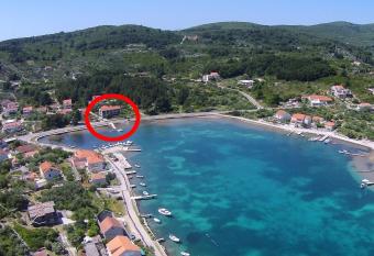 Seaside apartments with a swimming pool Lumbarda, Korcula - 4385 has Balcony rooms
