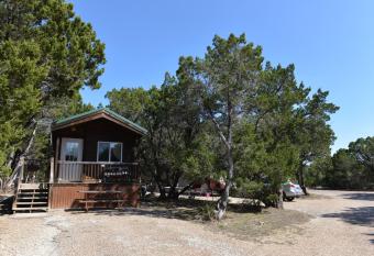 Lake Whitney Camping Resort Cabin 1 has Balcony rooms