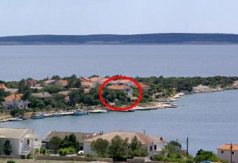 Apartments by the sea Simuni, Pag - 236 has Balcony rooms