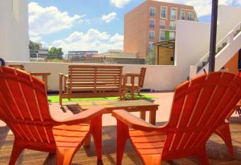 Tequila Sunrise Hostel has Balcony rooms