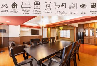 SHINOBY S INN             /2 min/3 bedrooms has Balcony rooms