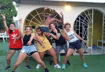 Dancehall Hostel has Balcony rooms