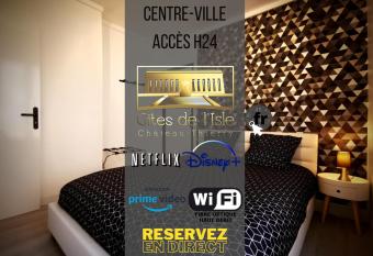 G  tes de l isle Centre-Ville - WiFi Fibre - Netflix, Disney, Amazon - S  jours Pro allows 18 year olds to book a room