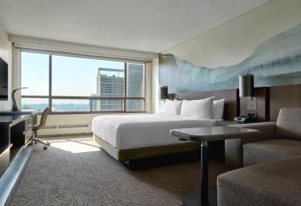 Calgary Marriott Downtown Hotel allows 18 year olds to book a room