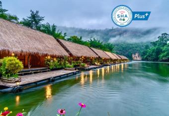 River Kwai Jungle Rafts - SHA Extra Plus has Balcony rooms