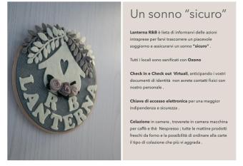 Lanterna Room&Breakfast allows 18 year olds to book a room