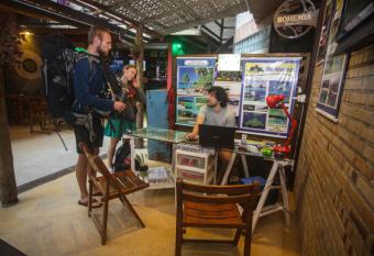 Biergarten Hostel allows 18 year olds to book a room