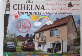 Villa Cihelna apartments has Balcony rooms