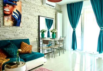 Style apartment has Balcony rooms