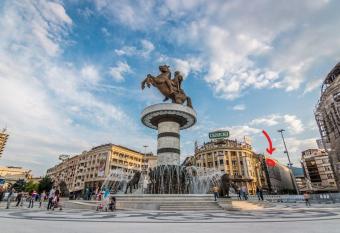 Skopje Arch Residence has Balcony rooms