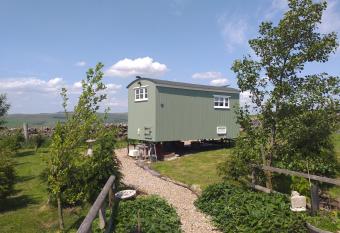 The Buteland Stop Rosie off grid Shepherds Hut allows 18 year olds to book a room