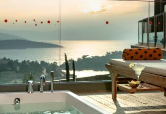 Lujo Hotel Bodrum has rooms with a private hot tub