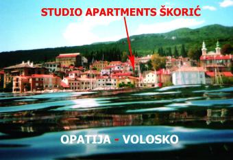 Studio Apartments SKORIC Opatija Volosko has Balcony rooms