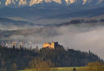 Pokoje Go  cinne Barka BON TURYSTYCZNY 1,4km od wyci  gu CZORSZTYN SKI, 300m do RESTAURACJI has Balcony rooms