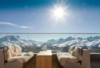 Romantik Hotel Muottas Muragl has Balcony rooms