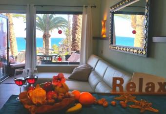 First line ocean bungalow has Balcony rooms