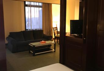 KL Service Suites at Times Square KL has rooms with a private hot tub